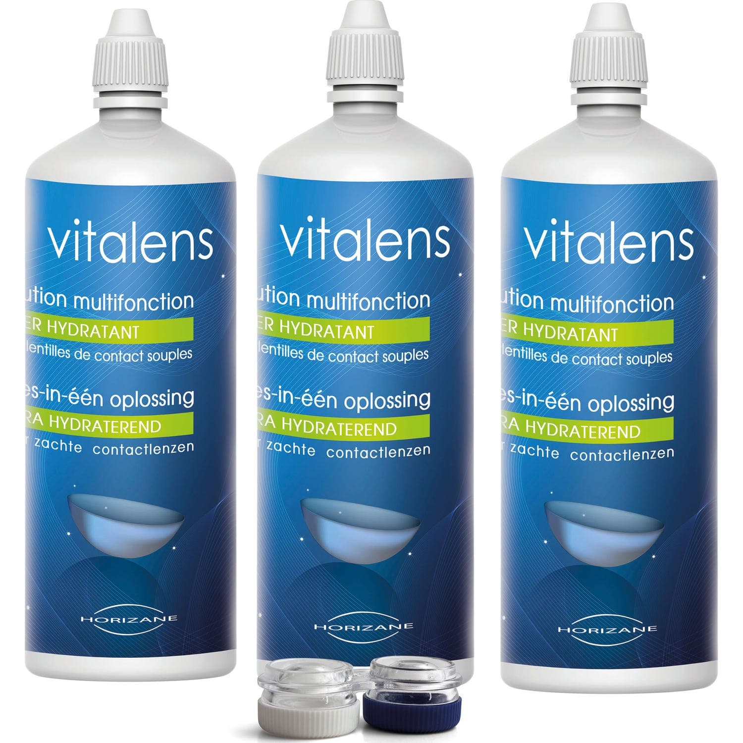 Vitalens Solution Multifonction Lentilles De Contact Souples Tripack 3x360ml