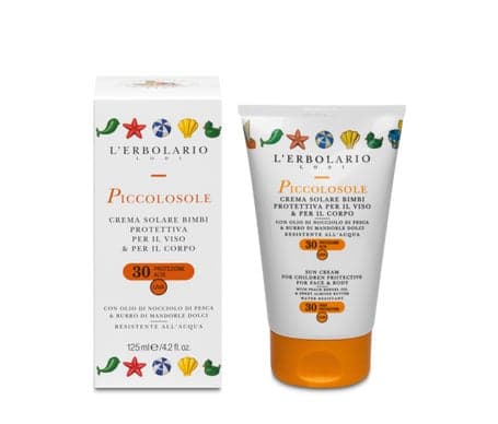 L'Erbolario Piccolosole Crème Solaire Pour Enfants SPF30 125ml